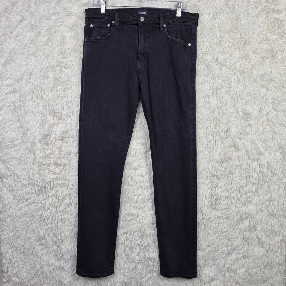 Citizens of Humanity The Adler Jeans Mens 32x31 Slim Straight Leg Dark Blue USA